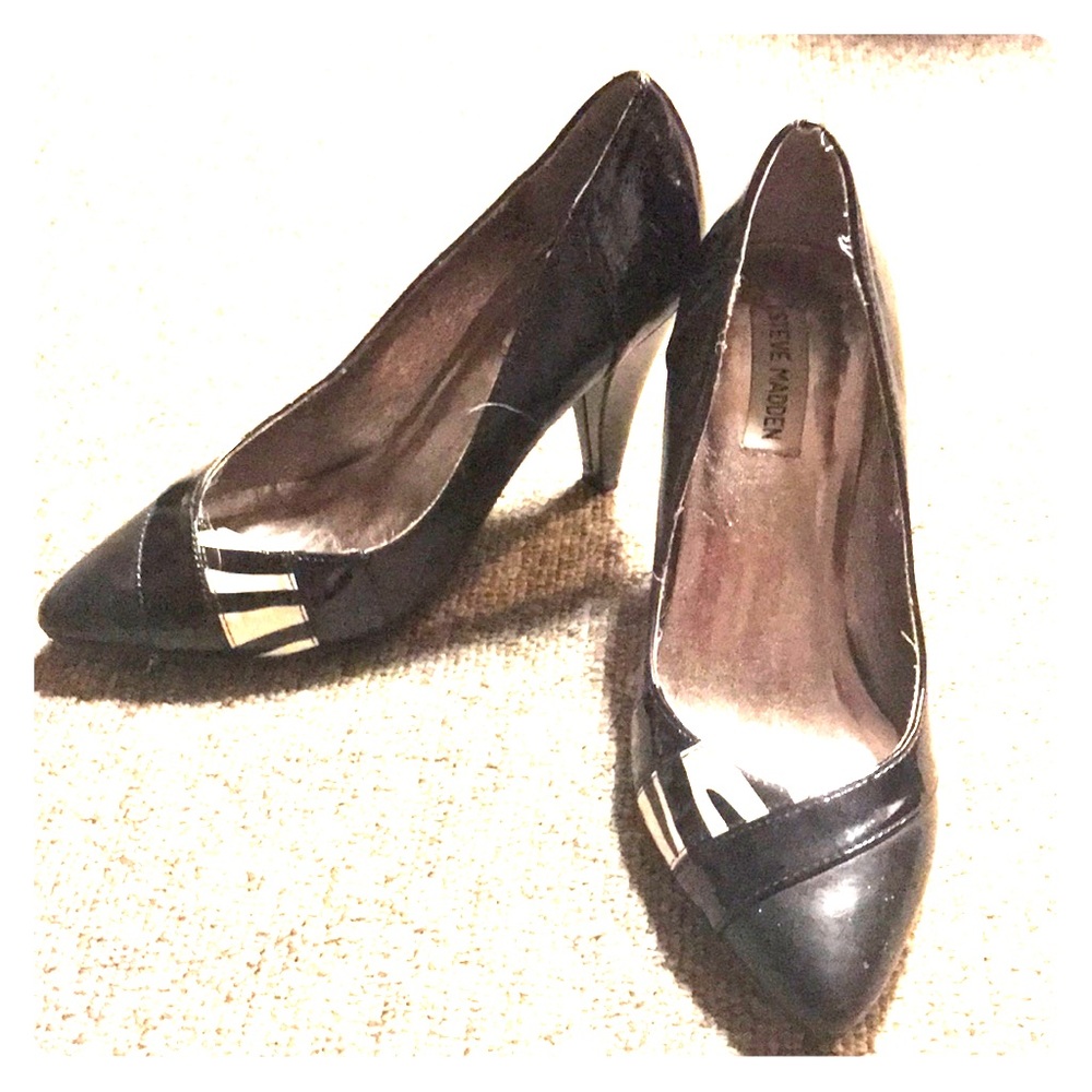 Steve Maden zebra print shoes